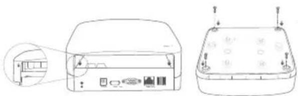 Tenda N6P16H - I Namestite HDD - 9