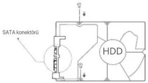 Tenda N6P16H - I HDD'nin kurulumu - 4