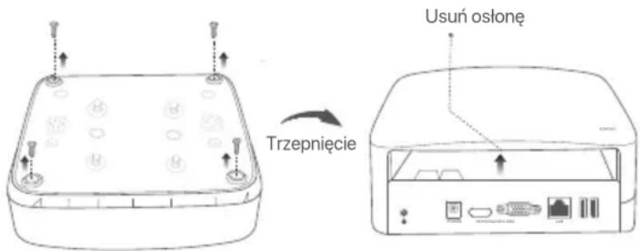 Tenda N6P16H - I Zainstaluj dysk twardy HDD - 2