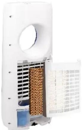 Emerio AC125112 - • Staubfilter und Kühleinsatz reinigen - 1