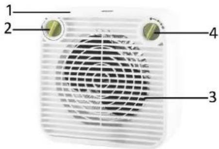 Emerio FH103576 - BESCHREIBUNG DER TEILE - 1