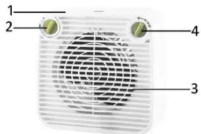 Emerio FH103576 - LAITTEEN OSAT - 1