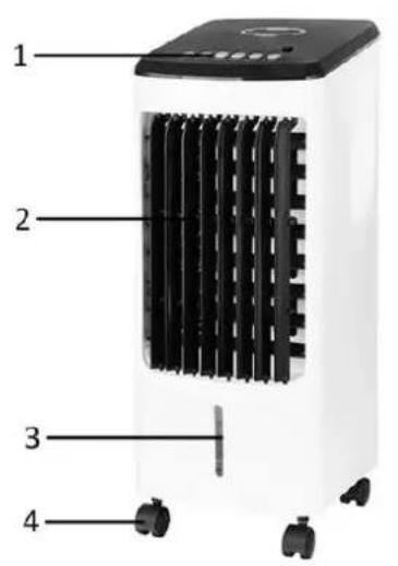 Emerio AC123282 - PARTS DESCRIPTION - 1
