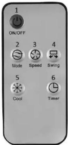 Emerio AC123282 - Remote control - 1
