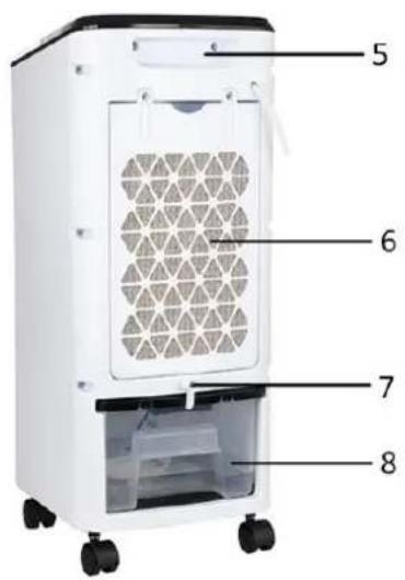 Emerio AC123282 - DESCRIPTION DES PIECES - 2