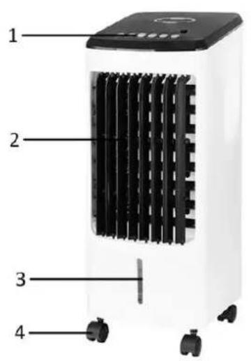 Emerio AC123282 - DESCRIPTION DES PIECES - 1