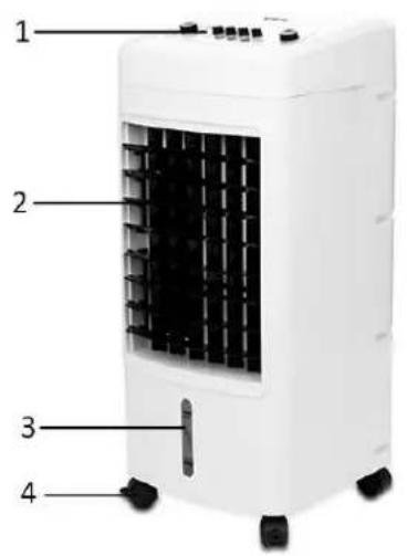 Emerio AC125507 - OPIS CZESCI - 1