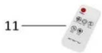 Emerio AC125508 - DESCRIPTION DES PIECES - 4