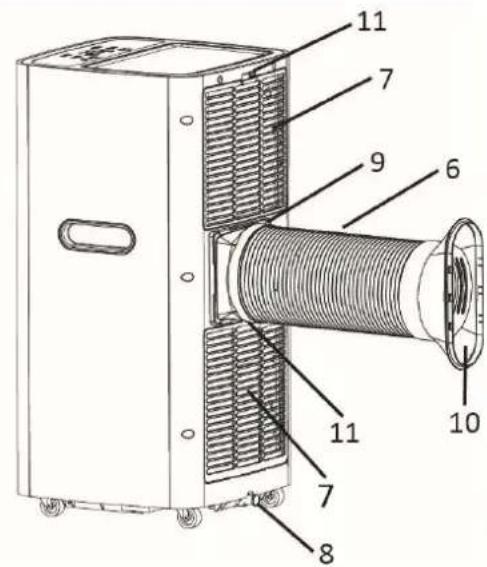 Emerio PAC125216 - BESKRIVNING AV DELAR - 2
