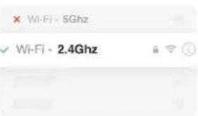 Emerio PAC127560 - Select 2.4 GHz Wi-Fi Network and enter password. - 1
