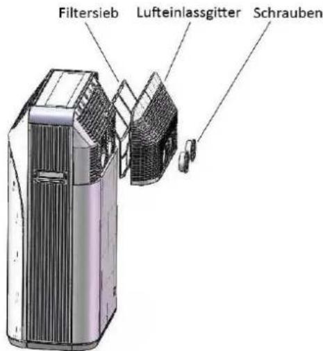 Emerio PAC127560 - Filtersieb reinigen: - 1