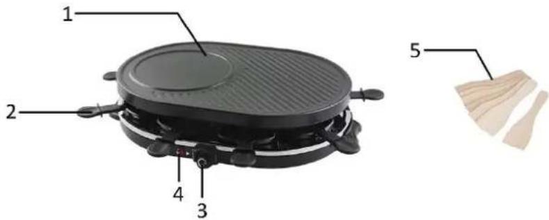 Emerio RG213956 - LIST OF COMPONENTS - 1