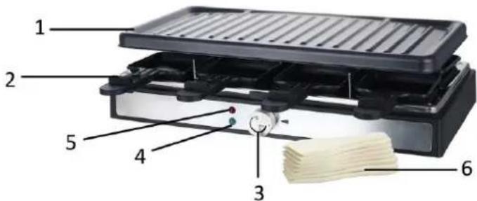 Emerio RG124722 - SEZNAM SOUÇÁSTEK - 1