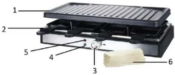 Emerio RG124722 - LISTEDERTEILE - 1