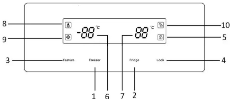 Emerio SBS126623 - DISPLAY-BEDIENELEMENTE - 1
