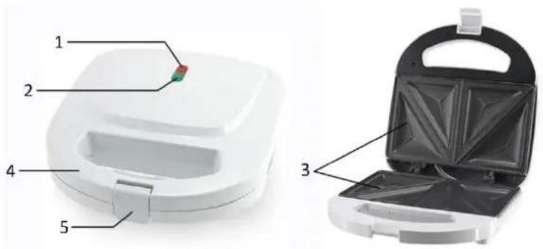 Emerio ST213948 - OPIS CZESCI - 1