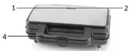 Emerio ST125833 - PARTS DESCRIPTION - 1