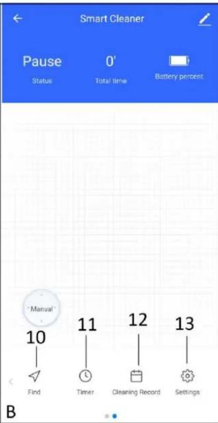 Emerio RVC124120 - WI-FI FUNC TIE (De handleiding voor de APP kan nicht volledig zijn bijgewerkt omwille van een upgrade van de softwareversie of een andere reden. Onderstaande instructies� louter indicatief.) - 10