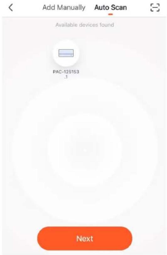 Emerio PAC125153 - Reset the device first. - 2