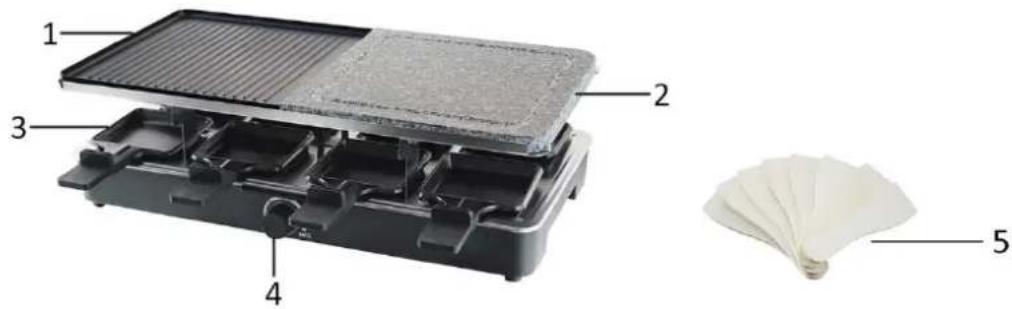 Emerio RG110035 - LIST OF COMPONENTS - 1