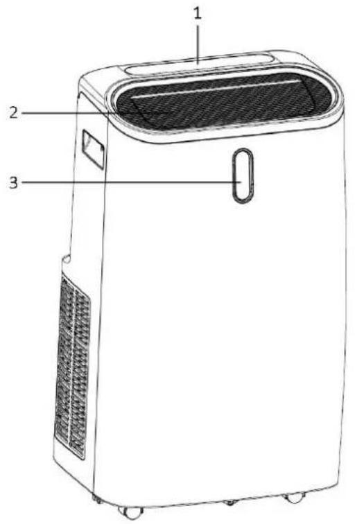 Emerio PAC127033 - DESCRIPTION DES PIECES - 1