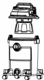 Emerio WD125905 - Avvertenza! Arrestare l'apparecchio e scollegarlo dalla presa di corrente prima di disassemblarlo e pulirlo. - 1