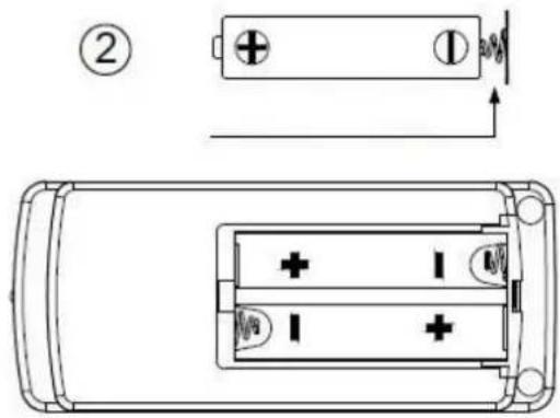 Emerio TFN11149 - REMOTE CONTROL BATTERY INSTALLATION - 2