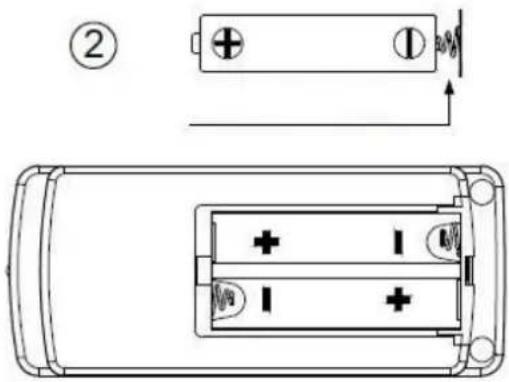 Emerio TFN11149 - ISÆ TNING AF BATTERIER I FJERNBETJENING - 1