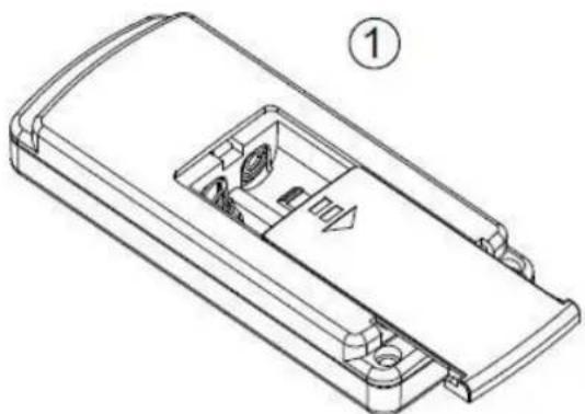 Emerio TFN11149 - INSTALLAZIONE DELLA BATTERIA DEL TELECOMANDO - 1