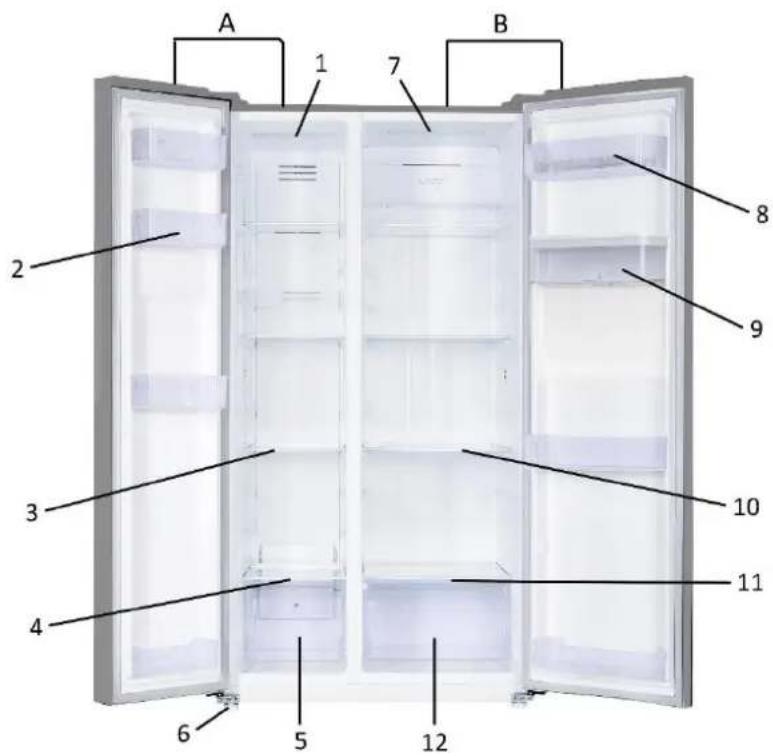 Emerio SBS127290 - SCHEMATISCHER AUFBAU - 1