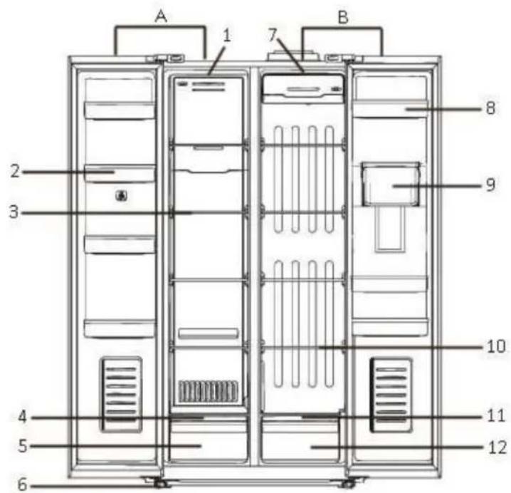 Emerio SBS126027 - SCHEMATISCHER AUFBAU - 1