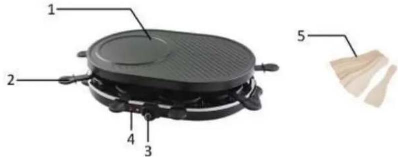 Emerio RG126283 - LIST OF COMPONENTS - 1