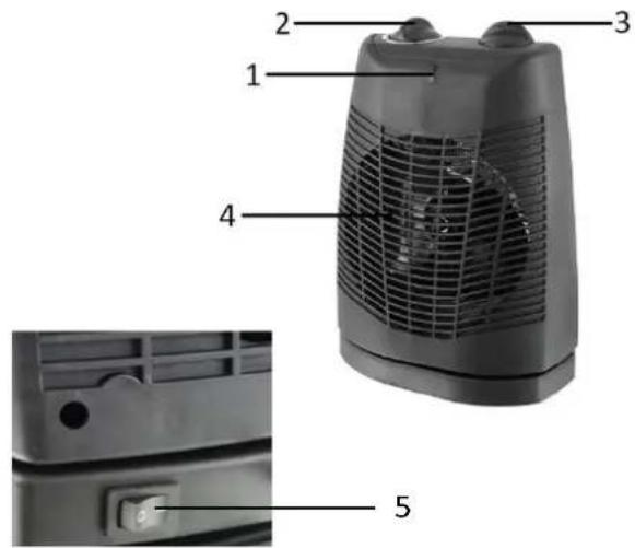 Emerio FH107756 - Ajustedelcalor: - 1