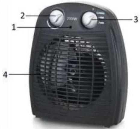 Emerio FH106737 - Ustawienie temperature: - 3