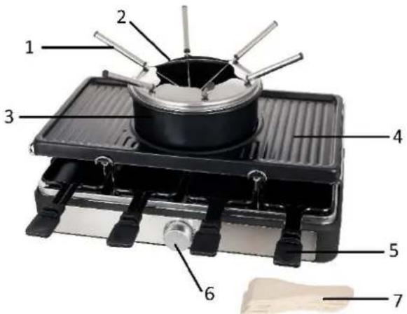 Emerio RG124930 - COMPONENTENLIJST - 1