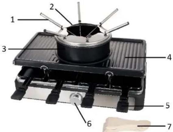 Emerio RG124930 - KOMPONENTLISTA - 1