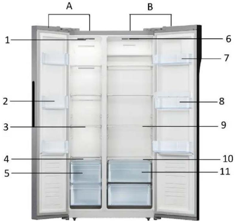 Emerio SBS126287 - SCHEMATISCHER AUFBAU - 1