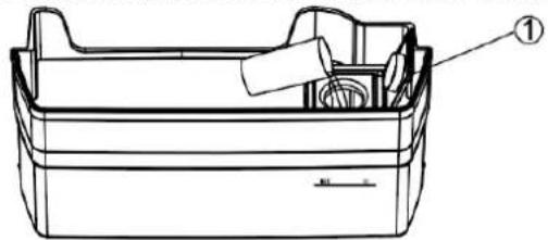 Emerio SBS126287 - Remplissage du réservoir avec de I'eau claire potable - 1