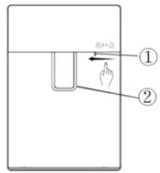 Emerio SBS126287 - Instructions relatives au levier de sécurité pour enfants - 1