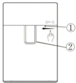 Emerio SBS126287 - Kindersicherung betätigten - 1