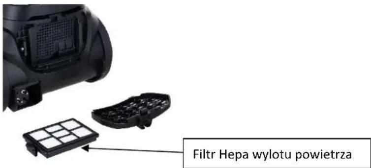 Emerio VCE121218 - CZYSZCZENIE FILTRA HEPA WYLOTU POWIETRZA - 1