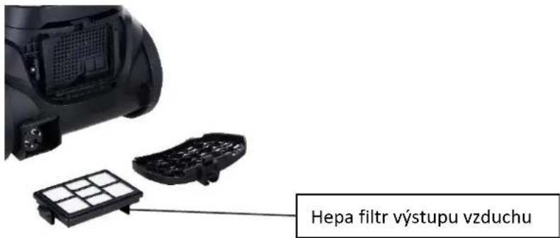 Emerio VCE121218 - ČIŠTĚNÍ HEPA FILTRU VÝSTUPU VZDUCHU - 1