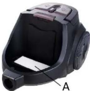 Emerio VCE121218 - CLEAN THE MOTOR PROTECTION FILTER - 1