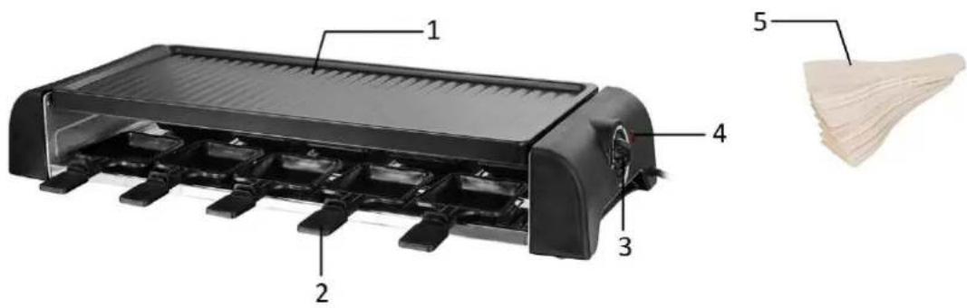 Emerio RG122652 - LIST Des PIECES - 1
