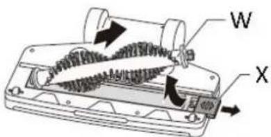 Emerio UVC127226 - How to clean the floor brush - 1