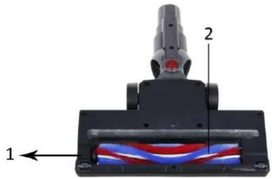 Emerio UVC122311 - How to clean the brush bar - 1