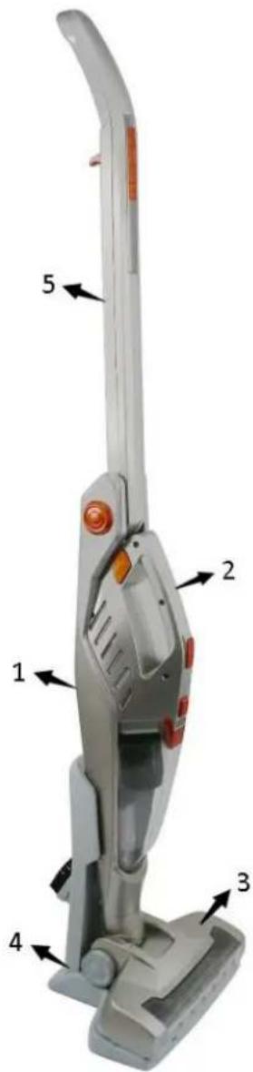 Emerio UVC111160 - DESCRIPCION DE LAS PIEZAS - 4