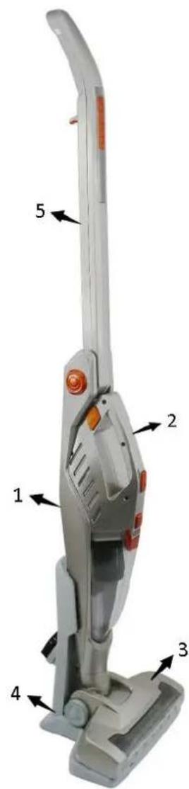 Emerio UVC111160 - BESKRIVELSE AF DELENE - 1
