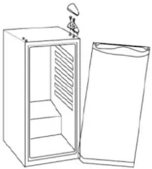 Emerio WC126433 - Türanschlag versetzen - 1
