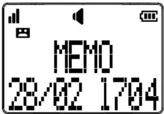SWISSVOICE Xtra 2355 - Enregistrer un mémo - 1
